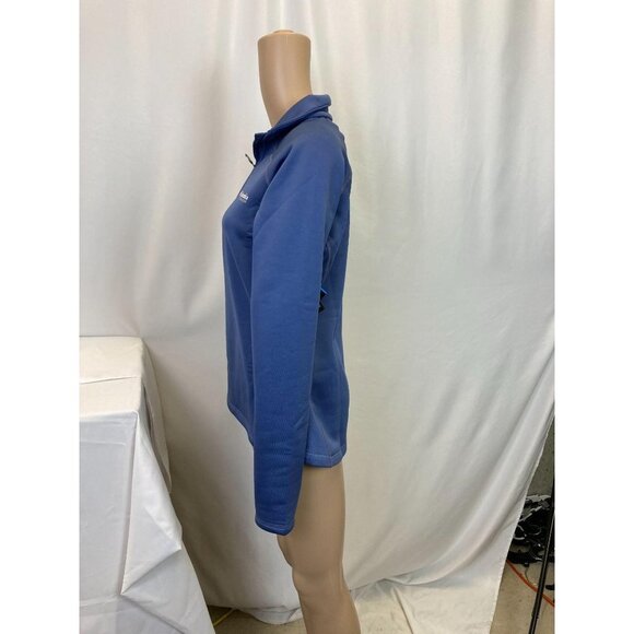 Columbia Women's Northern Ground Size X-Small Blue Half Zip Fleece Jacket NEW - Picture 8 of 13